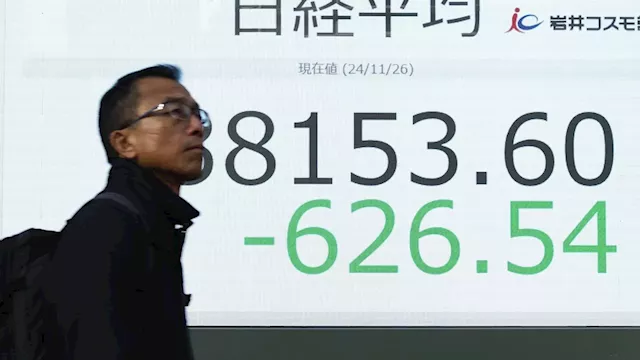 Stock market today: Asian shares mostly fall on worries about Trump's tariffs