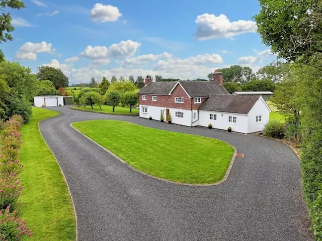 Large family home with more than 22 acres of land north of Telford hits the market