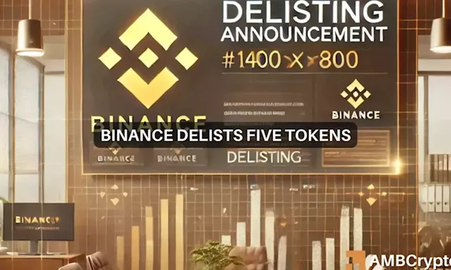 Binance delists THESE five tokens: Here’s how the market reacted