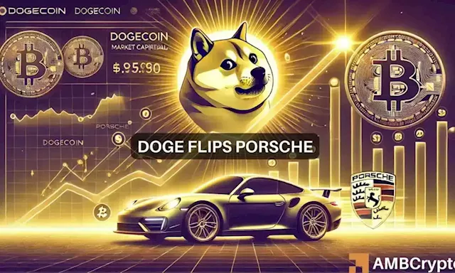 Dogecoin Surpasses Porsche in Market Capitalization