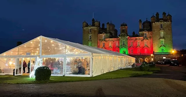 The Scottish castle with winter walks and charming Christmas market this weekend