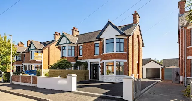 Inside 'stunning' newly-renovated three-bed Belfast home on the market