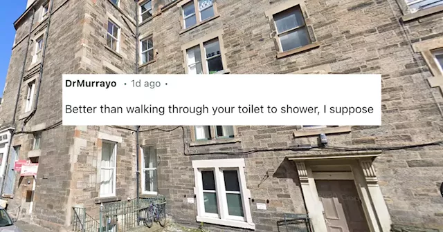 Unusual Bathroom Layout Stirs Controversy in Edinburgh's Rental Market