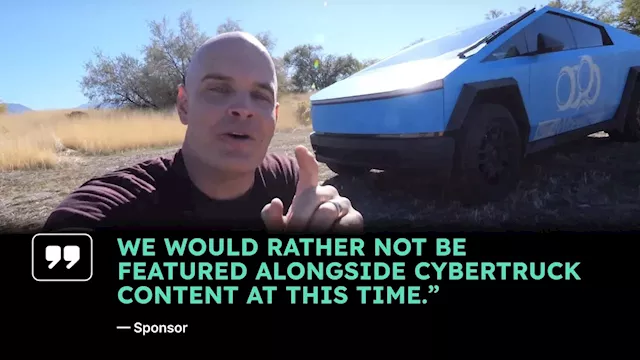 This YouTuber Bought A Cybertruck To Promote His Business. Now, His Sponsor Is Out