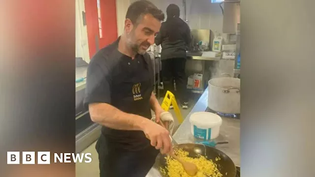 Inside the takeaway business run from a junior school's kitchen