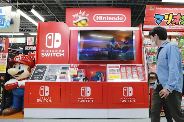 As Nintendo profits drop, company bets new Switch will boost players and sales