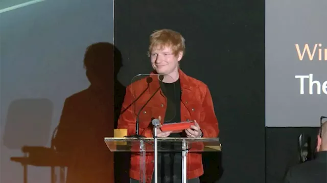 Ed Sheeran Pays Tribute to Outgoing Warner Music Exec Max Lousada at MBW Music Business UK Awards