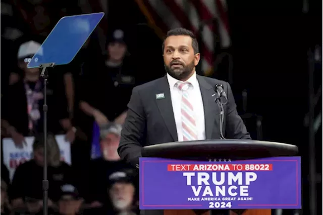 Trump picks loyalist Kash Patel to head FBI - SABC News - Breaking news, special reports, world, business,