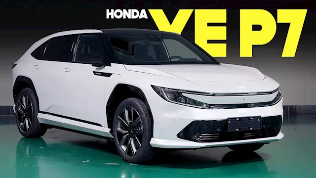 Honda Wants To Crack China’s EV Market With New Ye P7 Dual-Motor Crossover