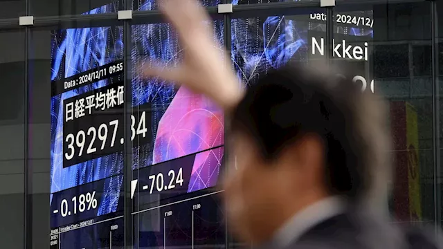 Stock market today: Asian stocks are mixed ahead of key US inflation data