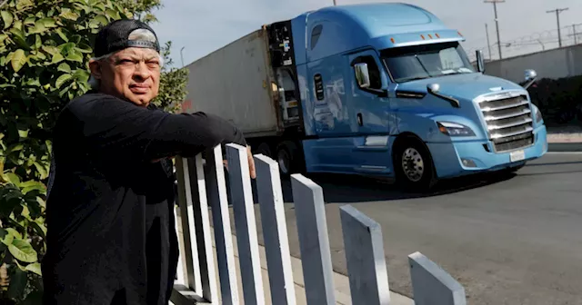 Polluted communities hold their breath as companies struggle with California’s diesel truck ban