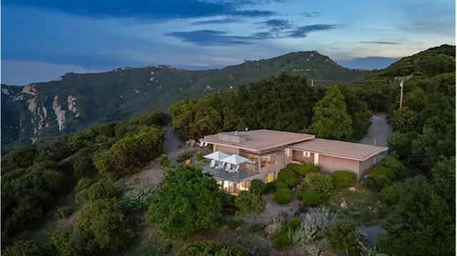 A Secluded Mid-Century Home in the Mountains Above Malibu Hits the Market for $2.6 Million