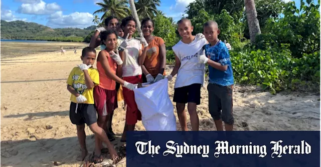 The Sydney business turning Fiji’s beach litter into power poles