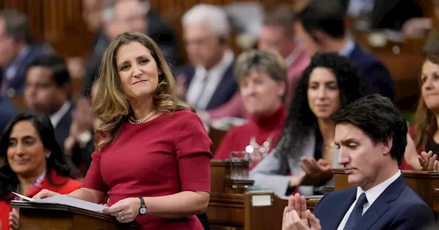 Finance Minister Chrystia Freeland quits cabinet, Trudeau taps LeBlanc to replace her