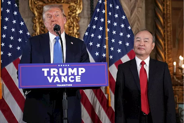 Trump, SoftBank CEO Masayoshi Son reveal $100B investment in AI to create 100K US jobs