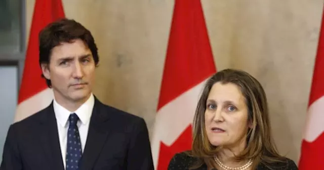 Canadian Finance Minister Freeland Resigns Amidst Trudeau's Popularity Struggles