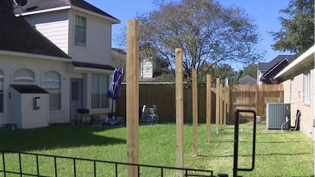 Northwest Harris County couple receives free fence repair after being ghosted by a previous company