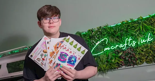 Teenager Makes £15,000 a Month with Personalised Sticker Business