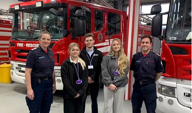 Young Business Leaders Tour Telford's New Fire Station