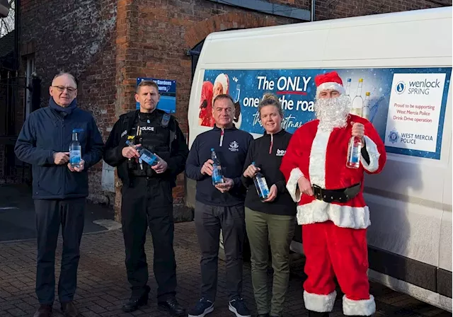 Shropshire business teams up with police for festive drink-driving campaign