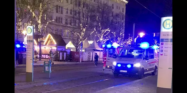 At least 2 dead, 68 injured after a car drives into a German Christmas market in a suspected attack