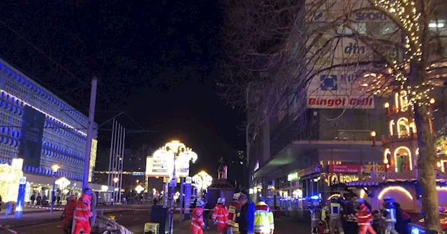 At least 2 dead and 68 hurt after car drives into German Christmas market in suspected attack