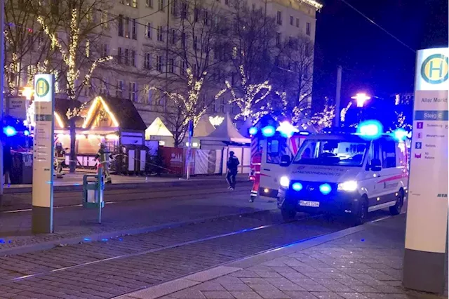 At least one dead and 50 injured after a car drove into a German Christmas market, official says