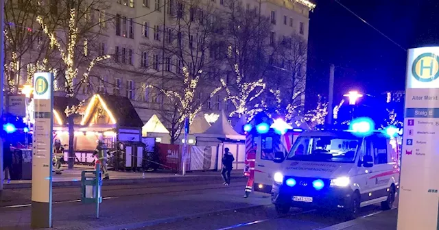 At least one killed and multiple injured after car drives into German Christmas market