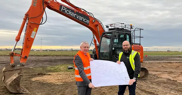 11 New Business Units Under Construction at Blackpool Airport Enterprise Zone