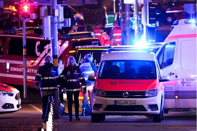 At least 2 dead, 60 hurt after a car drives into a German Christmas market