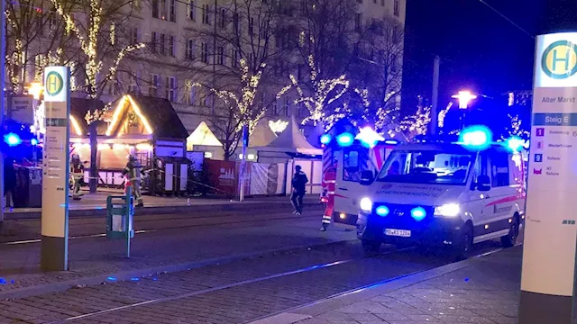 Germany: At least one dead and 60-80 injured after car driven into people at Christmas market