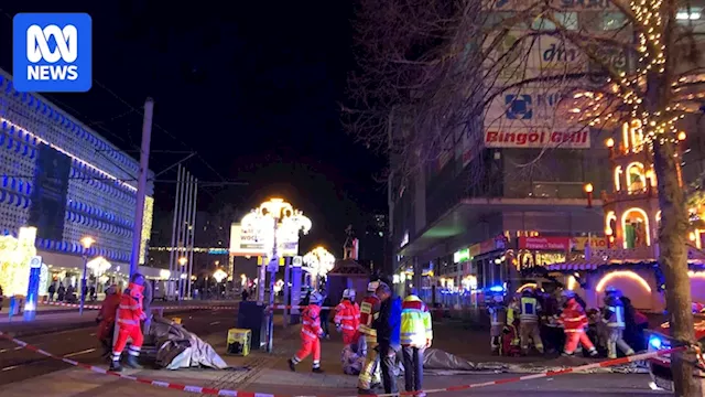 At least five dead, hundreds injured after car driven into crowd at Christmas market in Germany