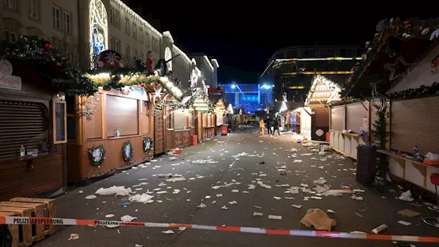 Death toll in Germany Christmas market attack climbs: 5 dead, over 200 hurt