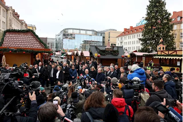 Death toll in German Christmas market attack rises to 5, police investigate Saudi suspect