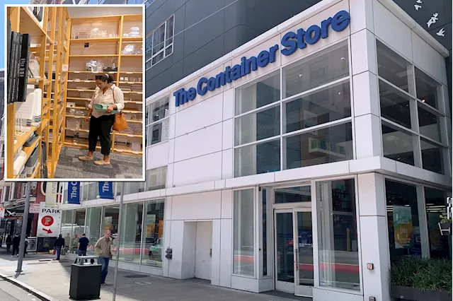 The Container Store Seeks Refinancing Amidst Declining Sales and Market Downturn