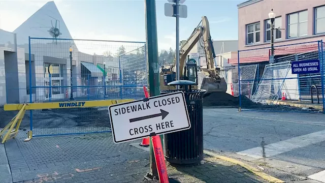 ‘You can’t take away somebody’s business’: Downtown Nanaimo construction impacting stores