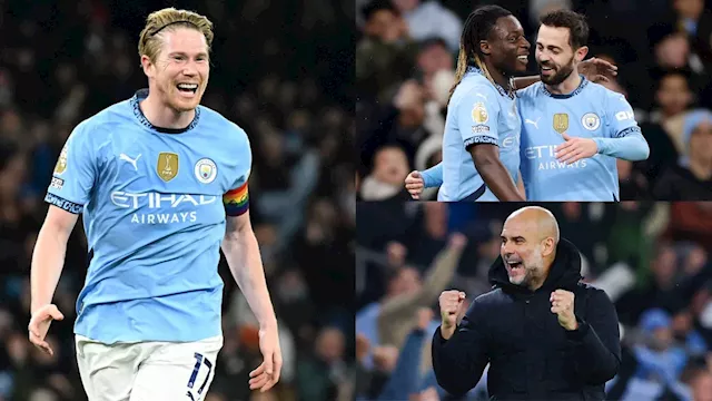 Man City player ratings vs Nottingham Forest: Kevin De Bruyne is back in business! Belgian superstar inspires champions as Pep Guardiola's side FINALLY end winless run