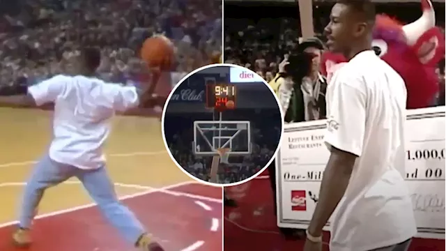 Fan made $1,000,000 shot during basketball game only for company to try to avoid paying him