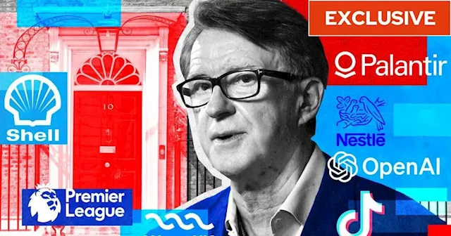 Mandelson firm lobbies for TikTok, Shell and water industry in boom under Labour