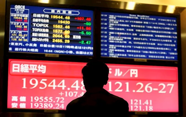 Asia stocks rise tracking Wall St, S.Korean shares fall on political unrest