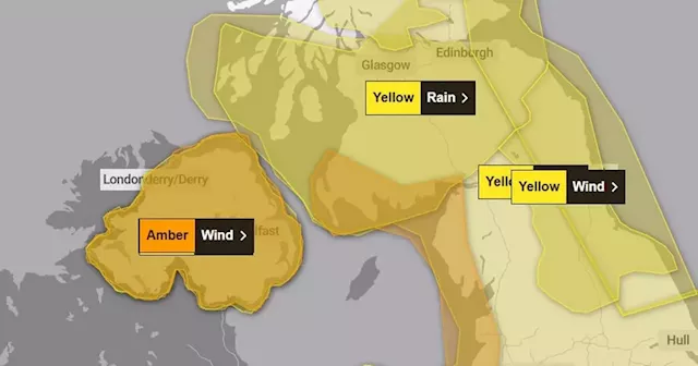 Storm Darragh LIVE: Belfast Christmas market and multiple NI parks closed as weather warning begins