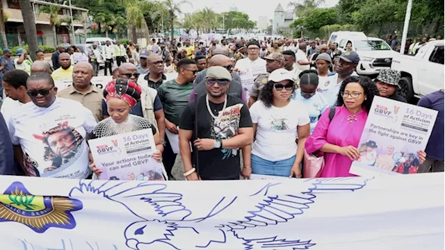 Chikunga, King Misuzulu lead men’s march against GBV in Durban - SABC News - Breaking news, special reports, world, business, sport coverage of all South African current events. Africa's news leader.