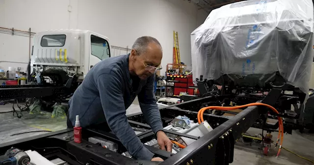 This LA company gives old polluting trucks new, electric life