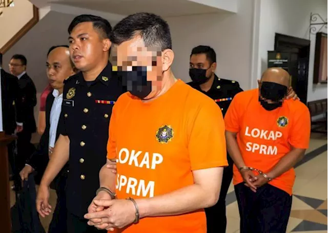 Company director released, civil servant remains remanded in bribery probe