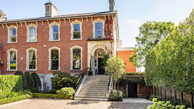 This ivy-adorned red brick on Ailesbury Road is on the market for €12 million