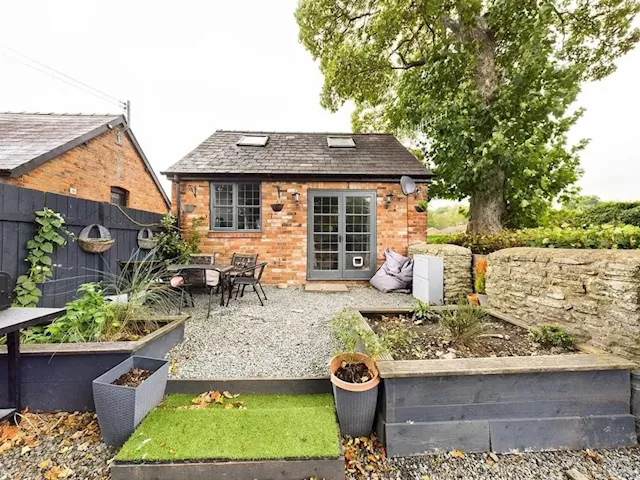 The bijou barn conversion on the market for just over a quarter of a million pounds