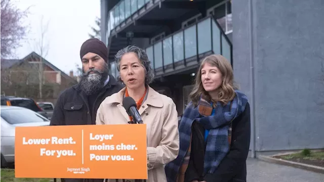 NDP's Singh caps off Island tour with housing acquisition fund pitch