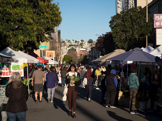 Photo essay: Mission community market kicks off spring season