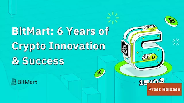 BitMart Celebrates Six Years of Innovation and Success in the Crypto Industry