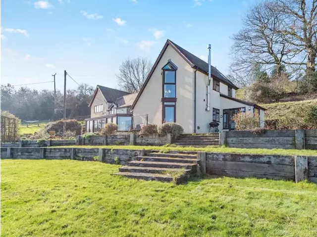 Stunning views all around as four-bed Shrewsbury home with 'phenomenal potential' hits the market